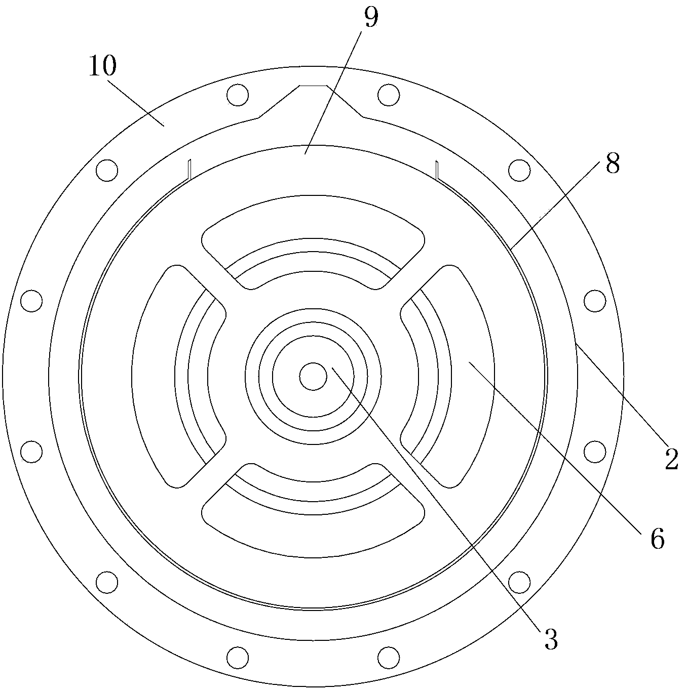 Air director for pull rope type engine