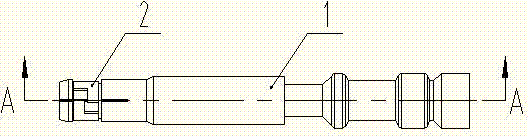 Female pin for cable connector