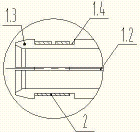 Female pin for cable connector