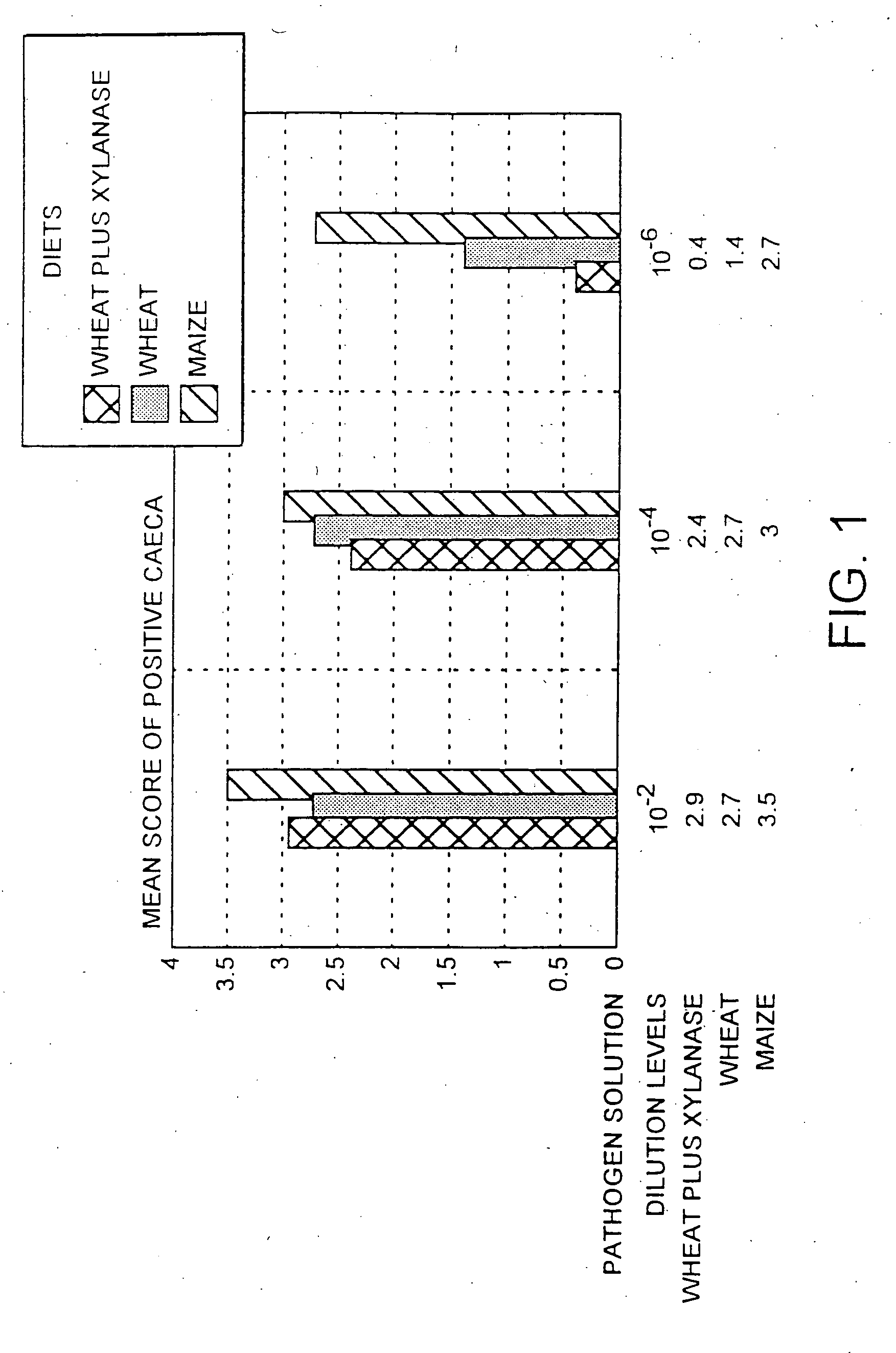 Use of an enzyme for the manufacture of an agent for controlling bacterial infection