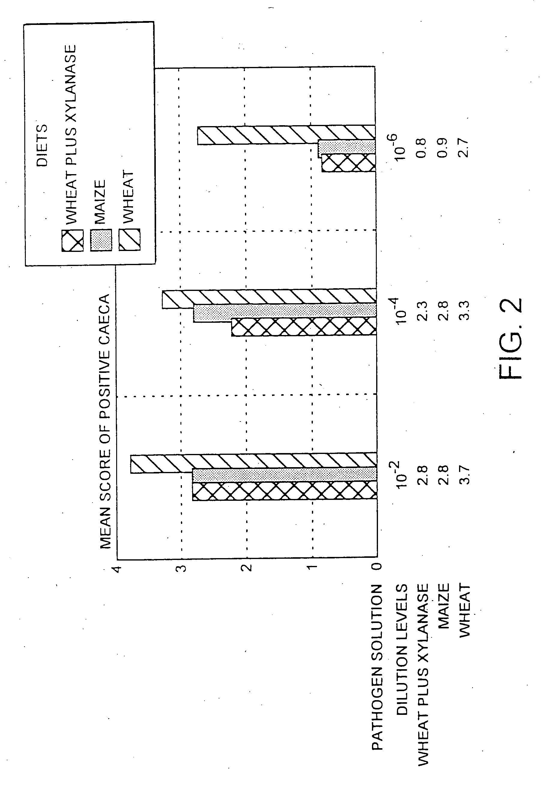 Use of an enzyme for the manufacture of an agent for controlling bacterial infection
