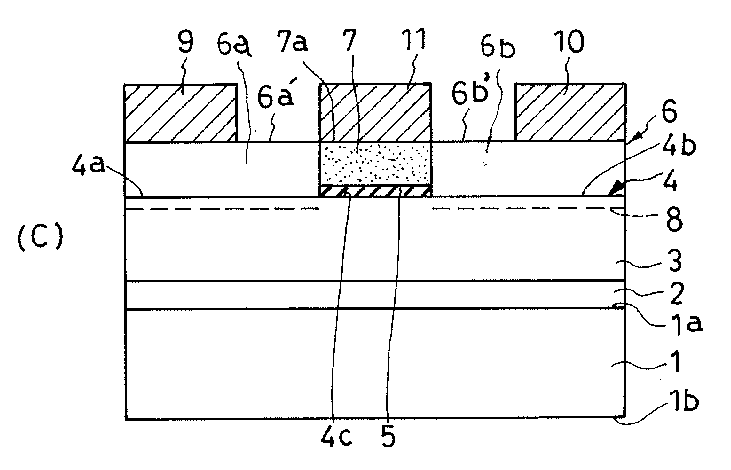 Field-effect semiconductor device and method of fabrication