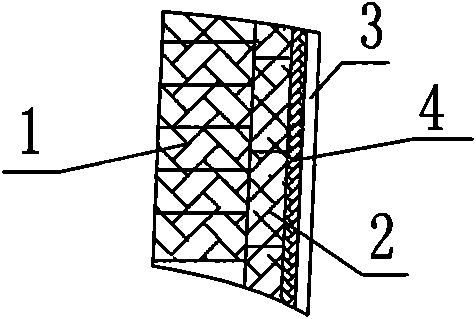 Masonry method of permanent ladle layer by using magnesia carbon bricks