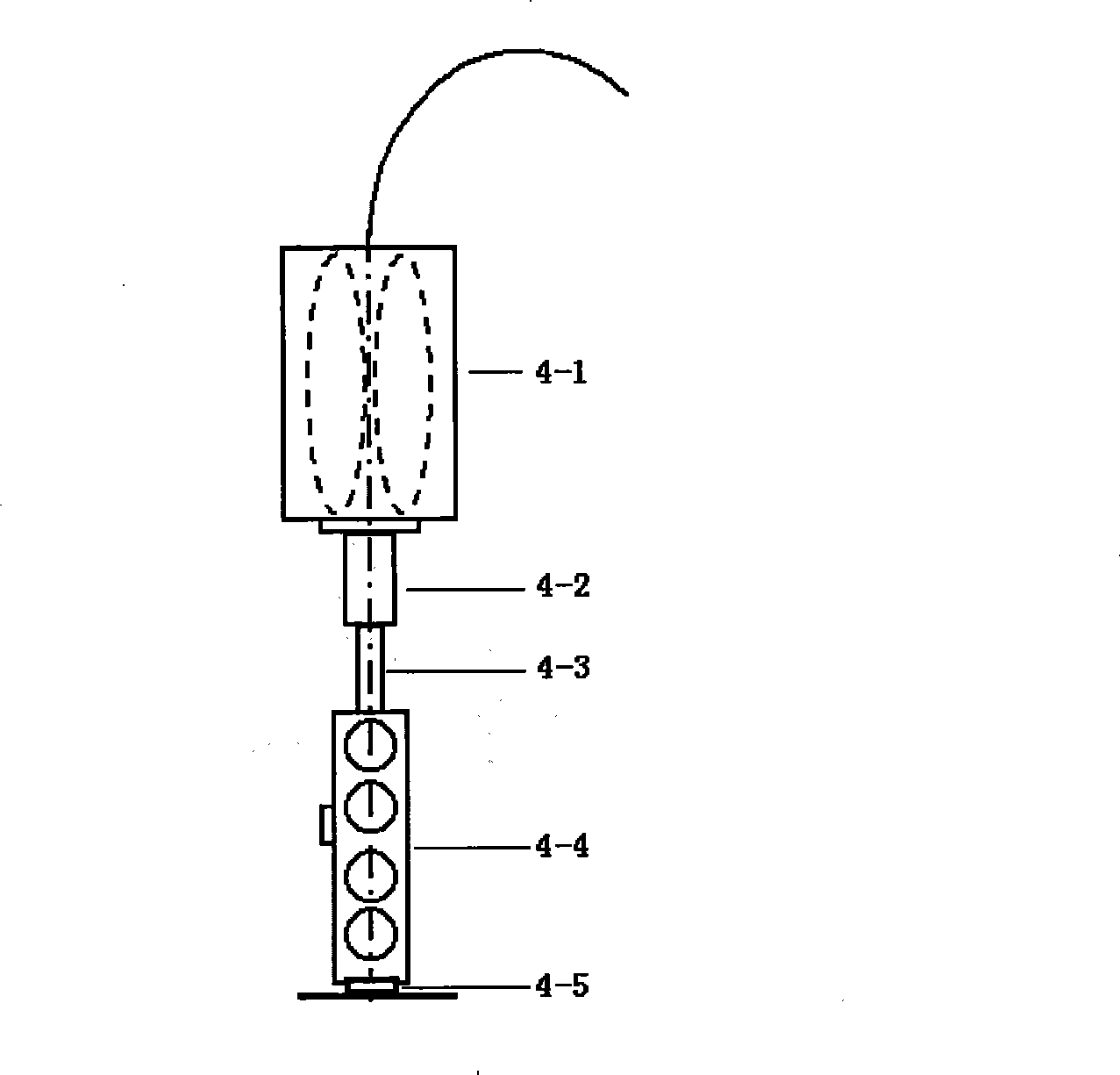 Continuous tube horizontal borehole process and device