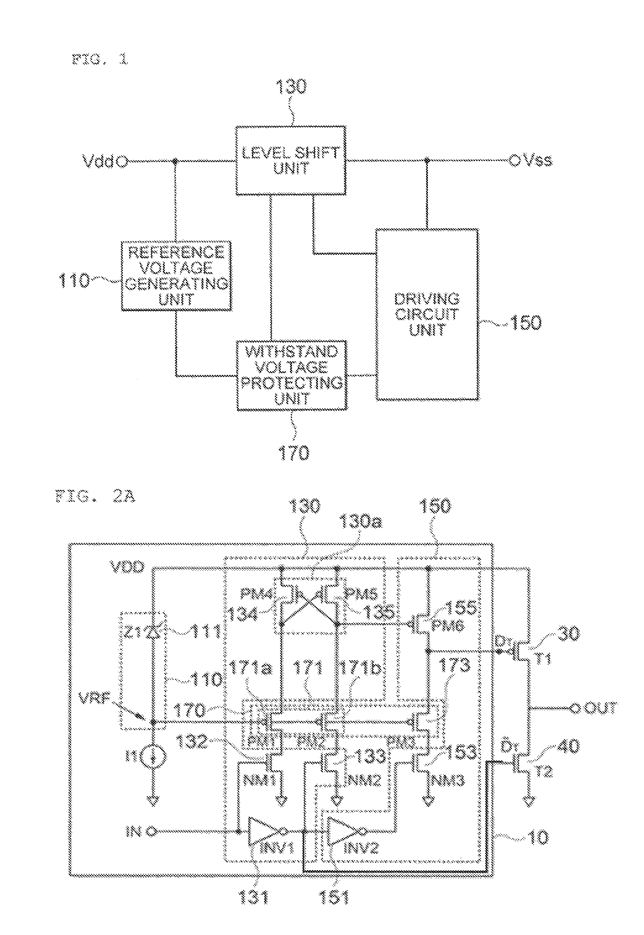 Output driving circuit and transistor output circuit