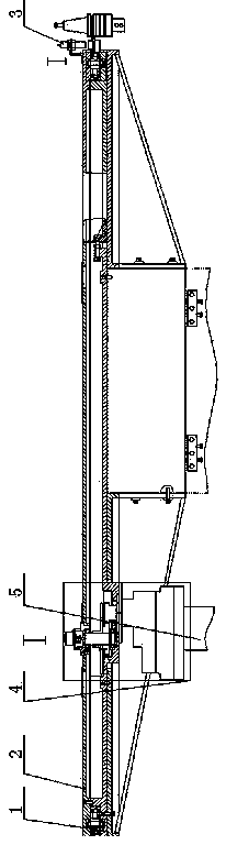 Automatic tool changing device