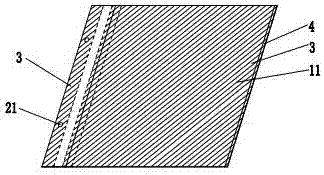 Manufacturing method of adhesive type photo album inside pages