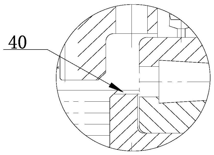 A control structure of a top drive device