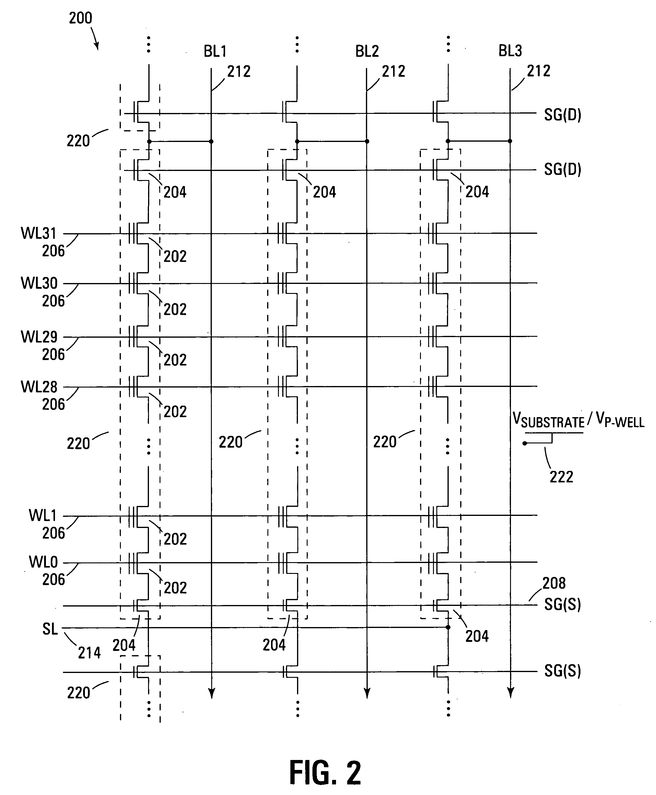 Programming method for NAND EEPROM