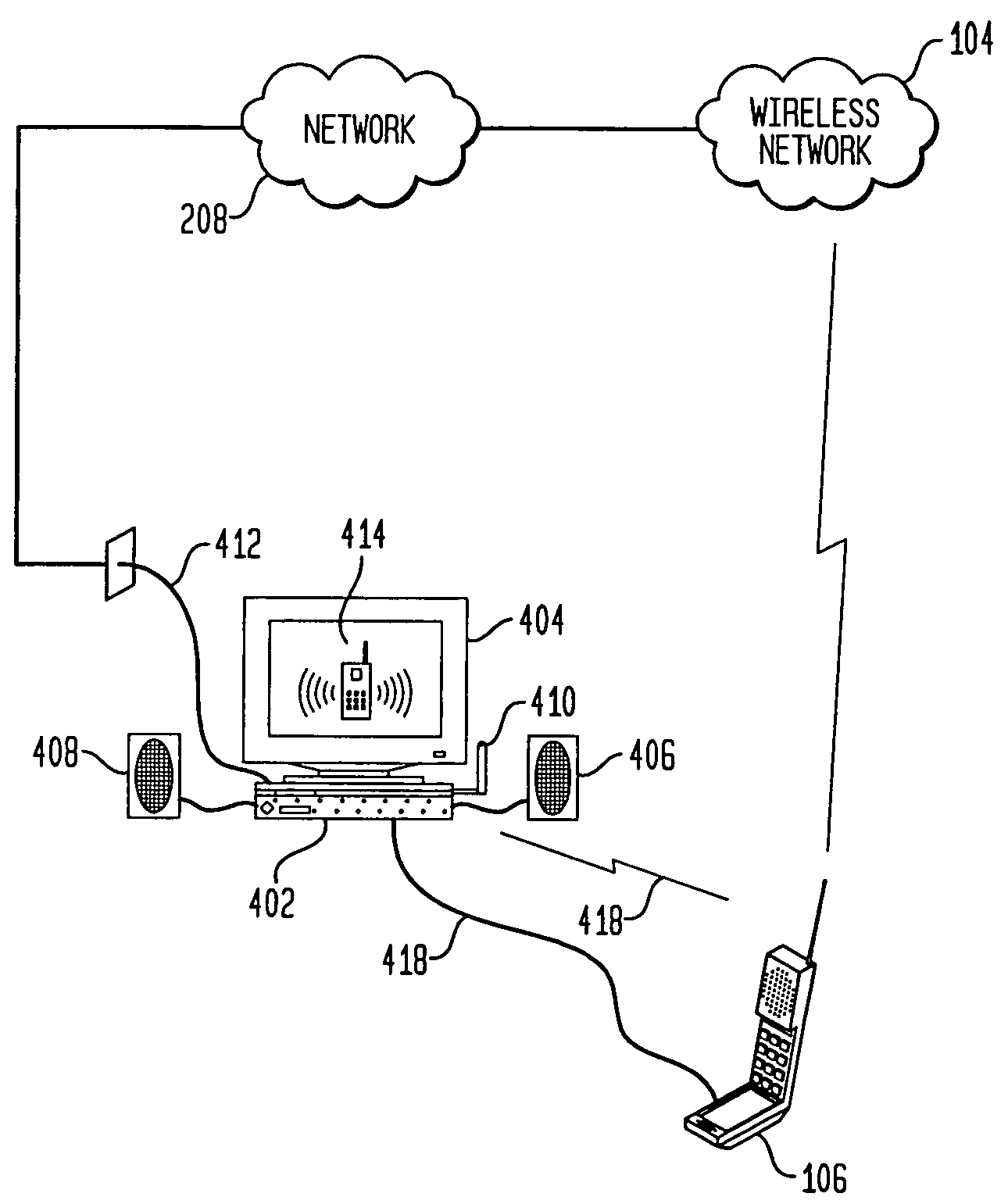 Centralized display for mobile devices