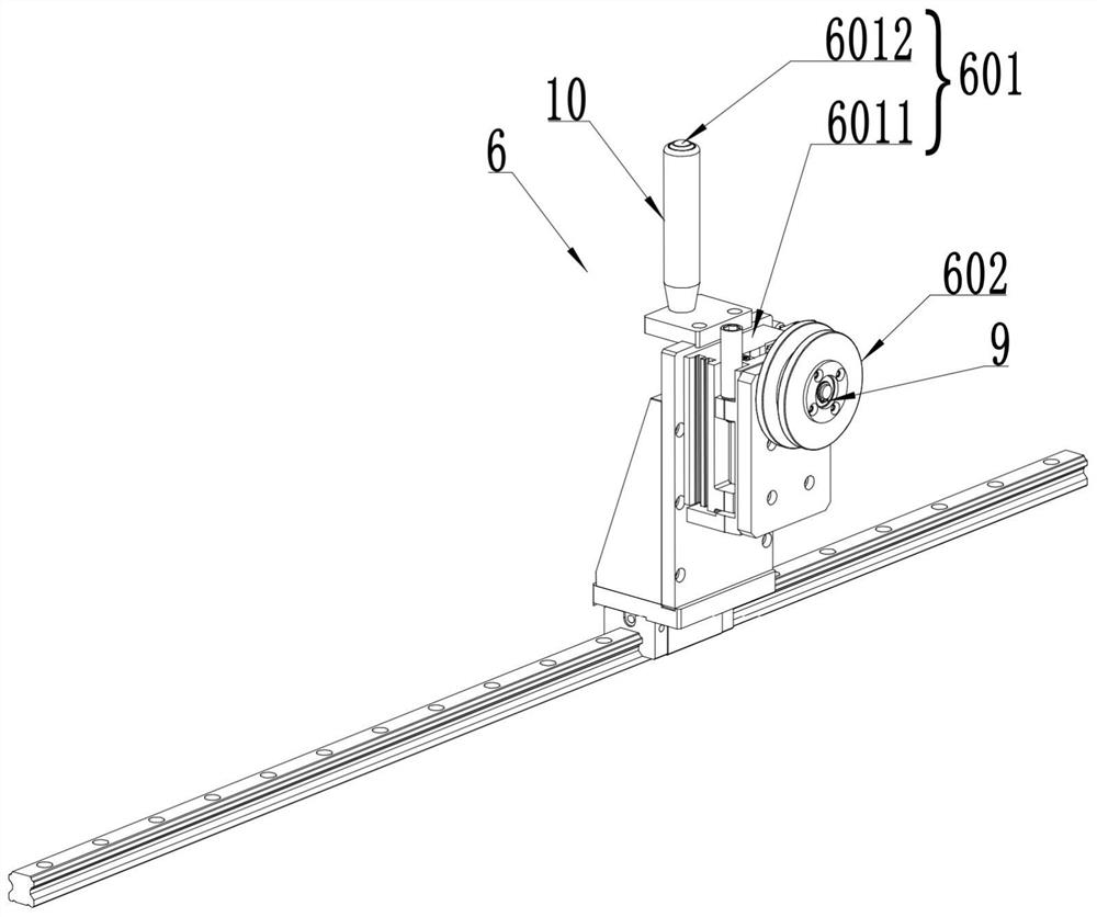 Automobile skylight sealing strip assembling equipment