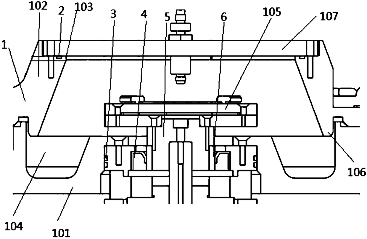 High-precision air flow control type stable film forming method using glue spinning machine