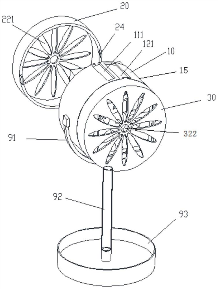 Fan device and fan control method
