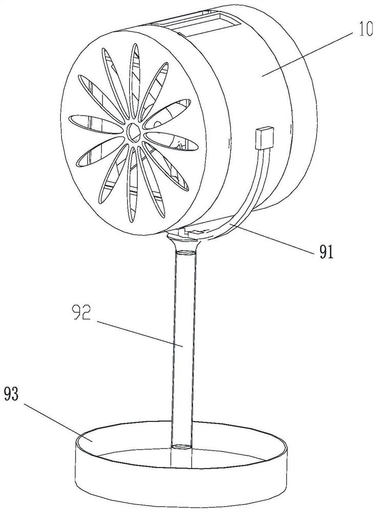 Fan device and fan control method