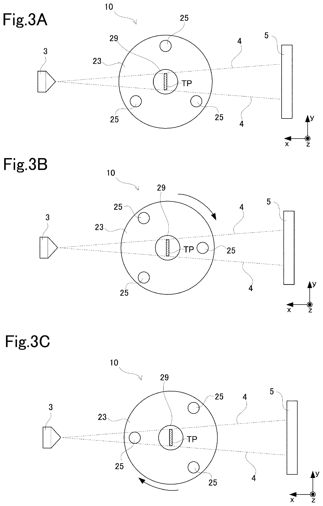 Material testing machine and radiation CT device