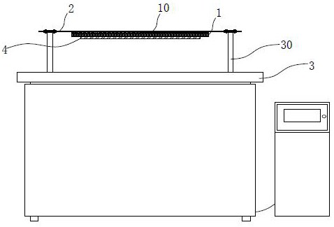 Upper cover thermal runaway protection mica structural member for new energy automobile and preparation method of upper cover thermal runaway protection mica structural member