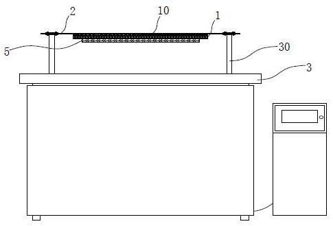 Upper cover thermal runaway protection mica structural member for new energy automobile and preparation method of upper cover thermal runaway protection mica structural member