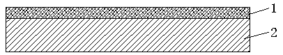 Submicron aperture composite membrane based on heavy ion microporous membrane as well as preparation method and application thereof