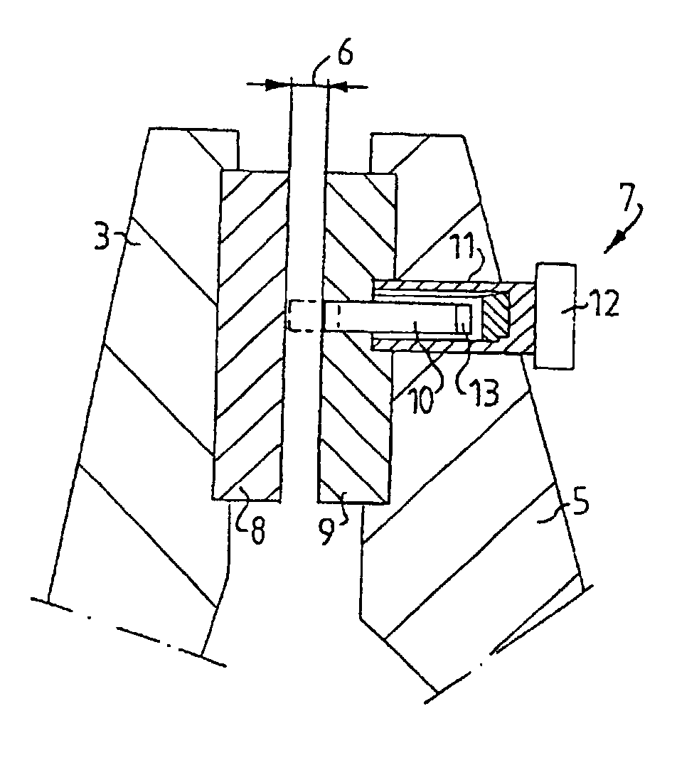 Method and arrangement for distance measurement