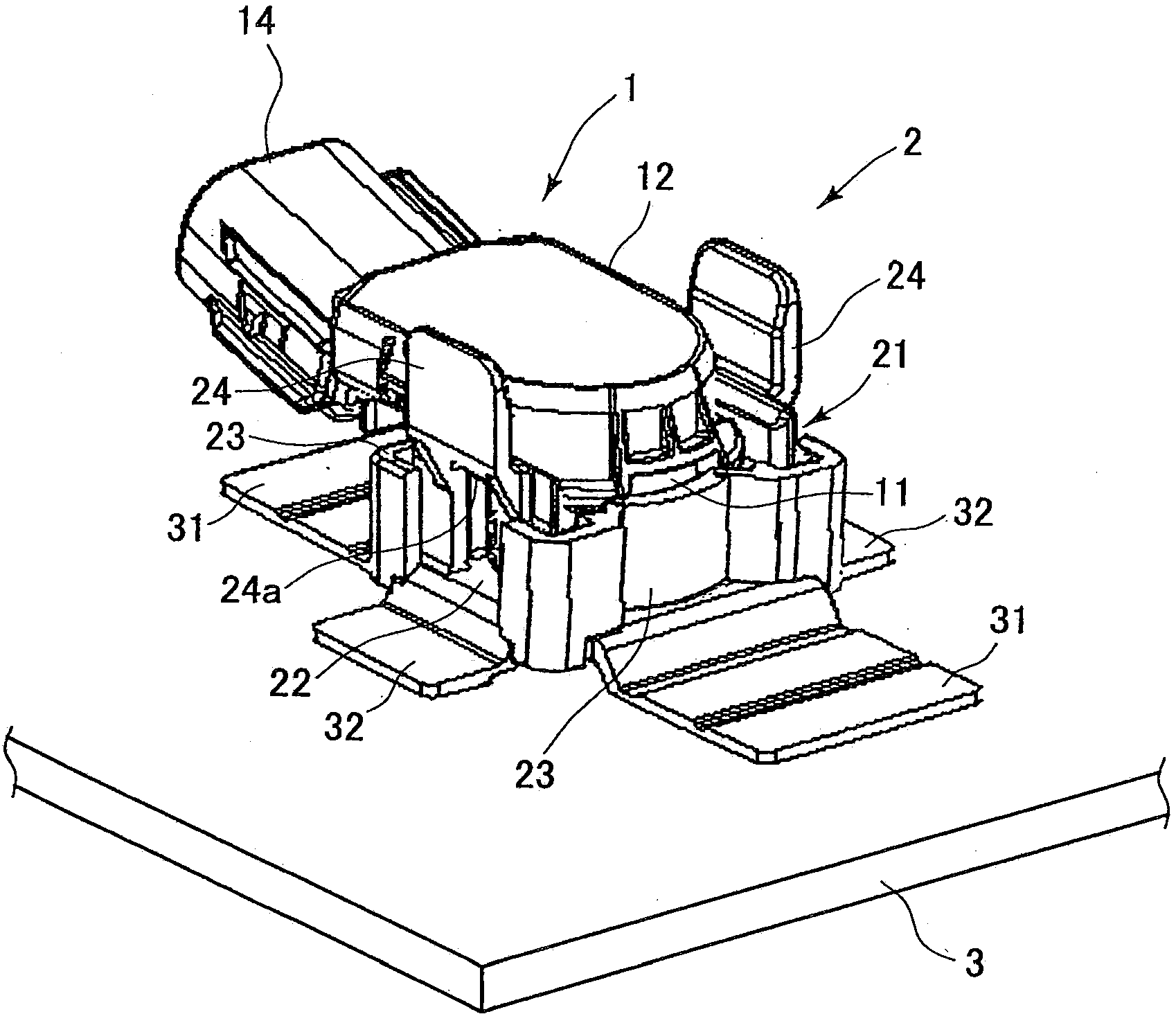 Holder for sensor installation