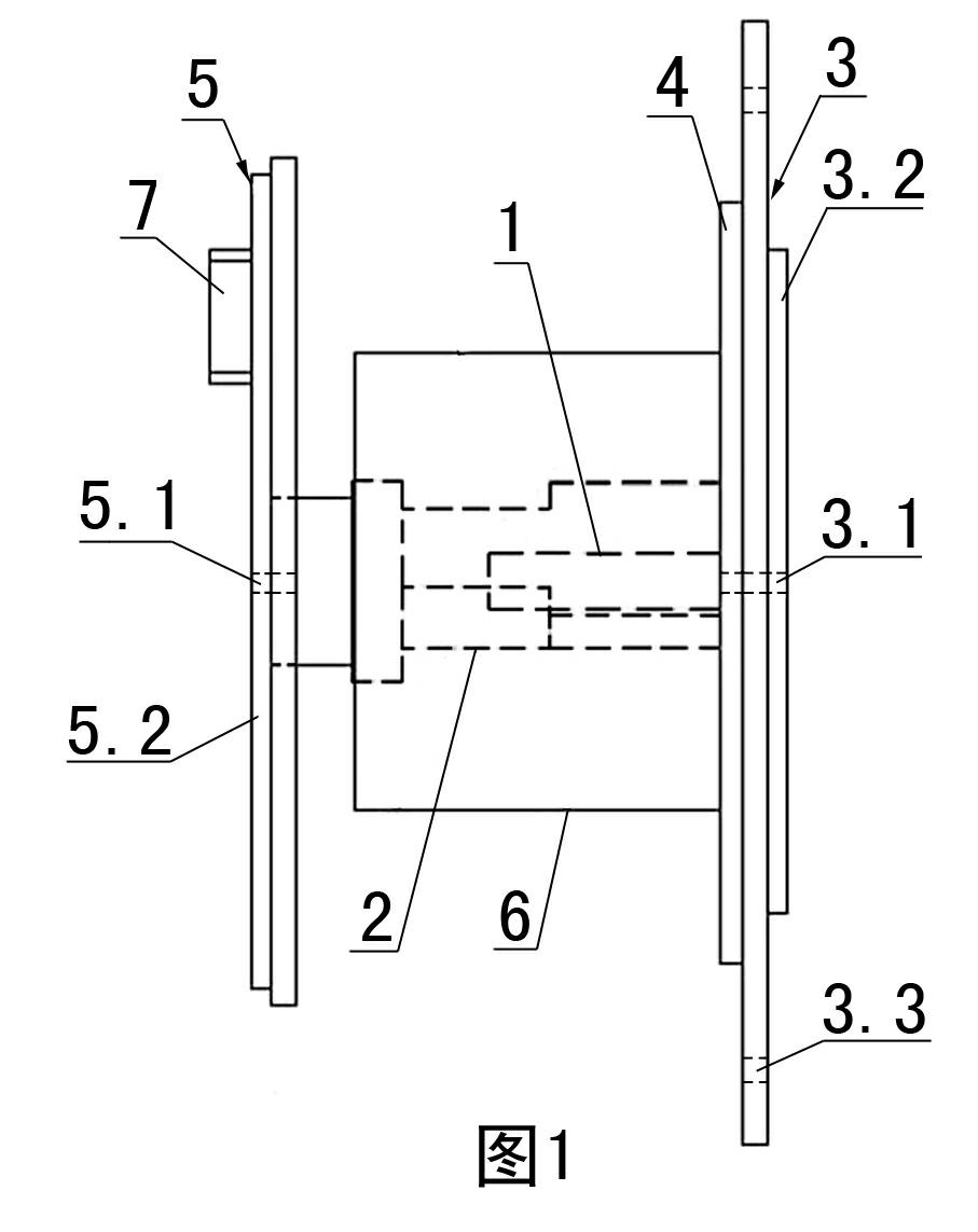 Tri-circle concentric laser locating device