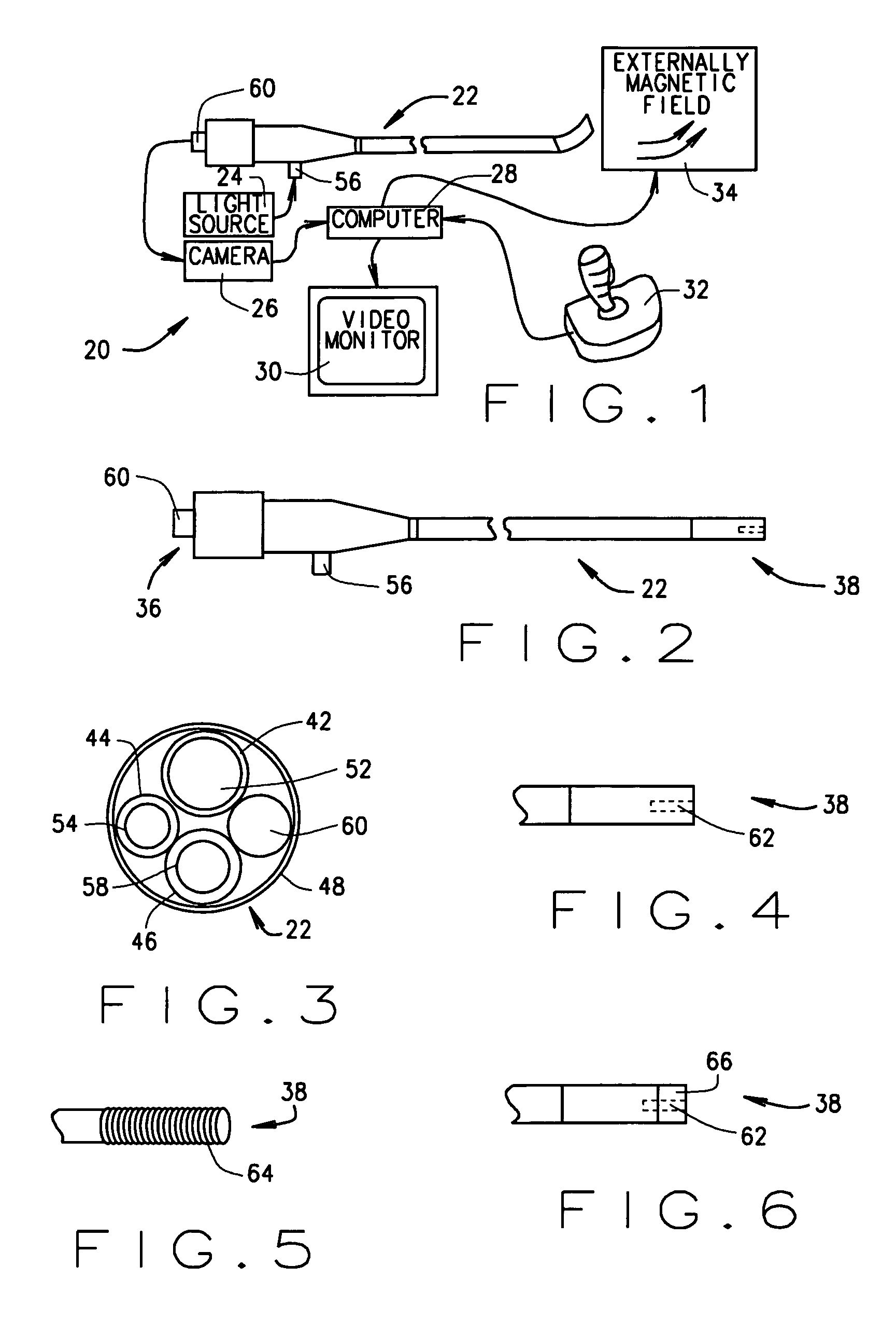 Method and apparatus for magnetically controlling endoscopes in body lumens and cavities