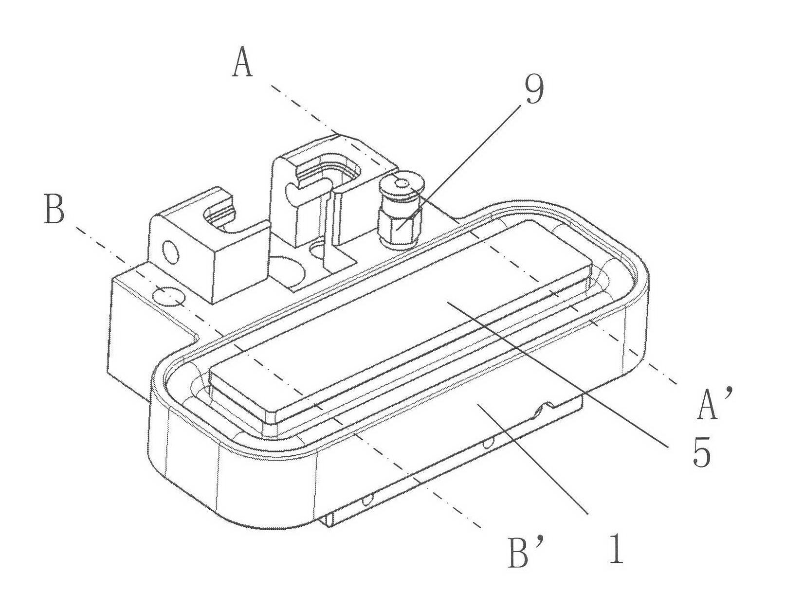 Pneumatic device of medical air-closed brake system