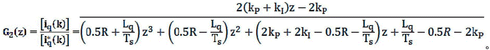 Realization method of improved server control electric current loop PI regulator