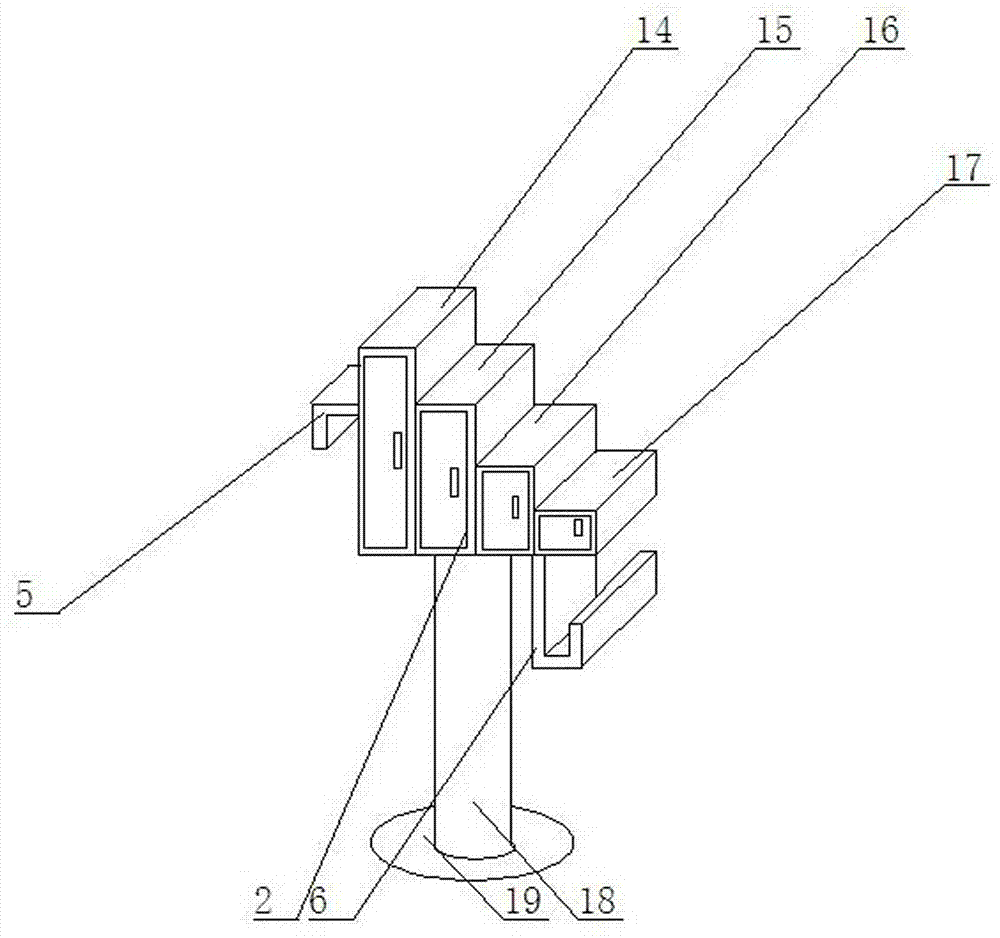 Combined indoor stair