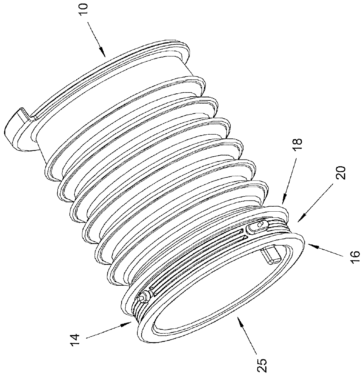 Adaptive air intake sealing joint