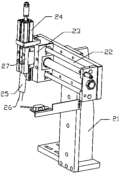 A frame-type electromagnet rapid automatic assembly system