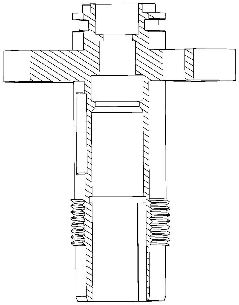 A cable tensile connection structure and a load-bearing watertight connector using the structure