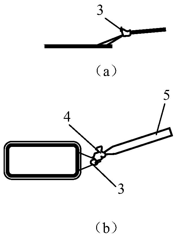 Method for preparing micron-sized single-particle multi-TEM slice sample in situ