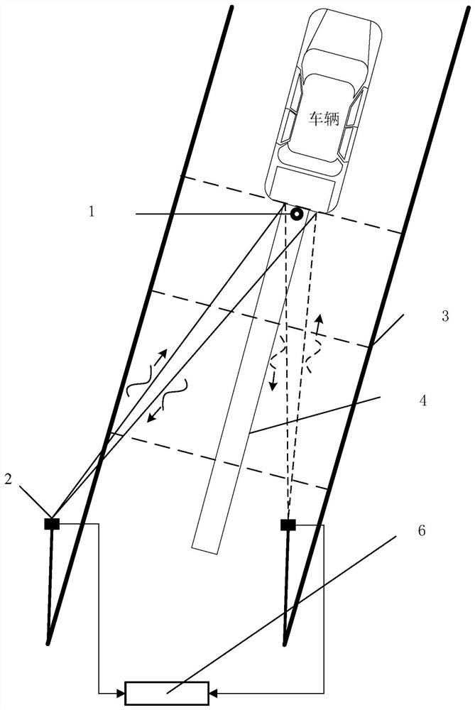 System and method for measuring real-time running speed of vehicle