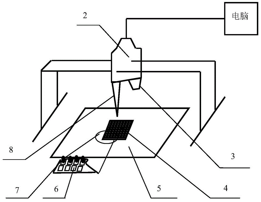Packaging method of CdZnTe pixel detector module