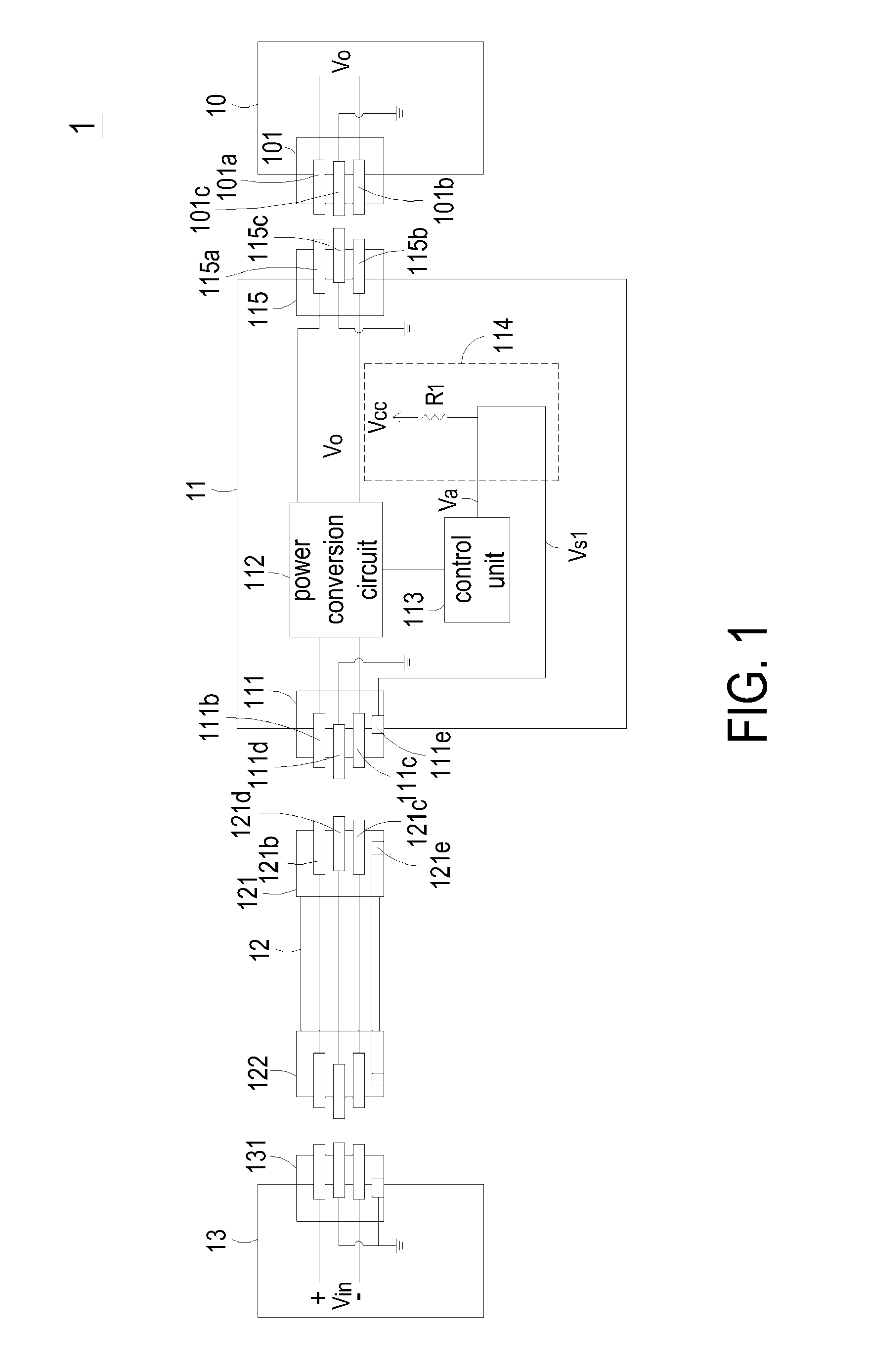Power supply and power supplying system with remote power management function