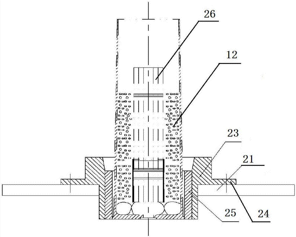 Gunpowder charging machine and use method thereof