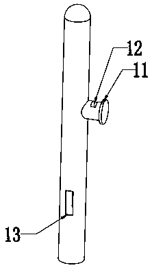 An anti-falling single-person pendulum device with automatic height adjustment