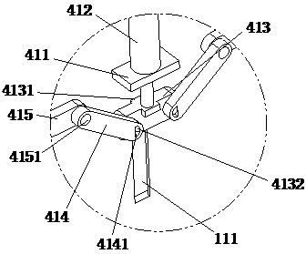 Raw material screening device for biomedical manufacturing
