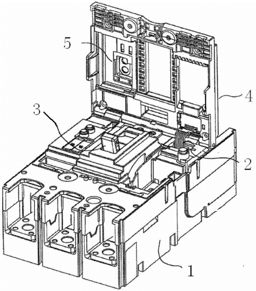 Molded case circuit breaker based on intelligent IPV6 wireless ad-hoc network communication