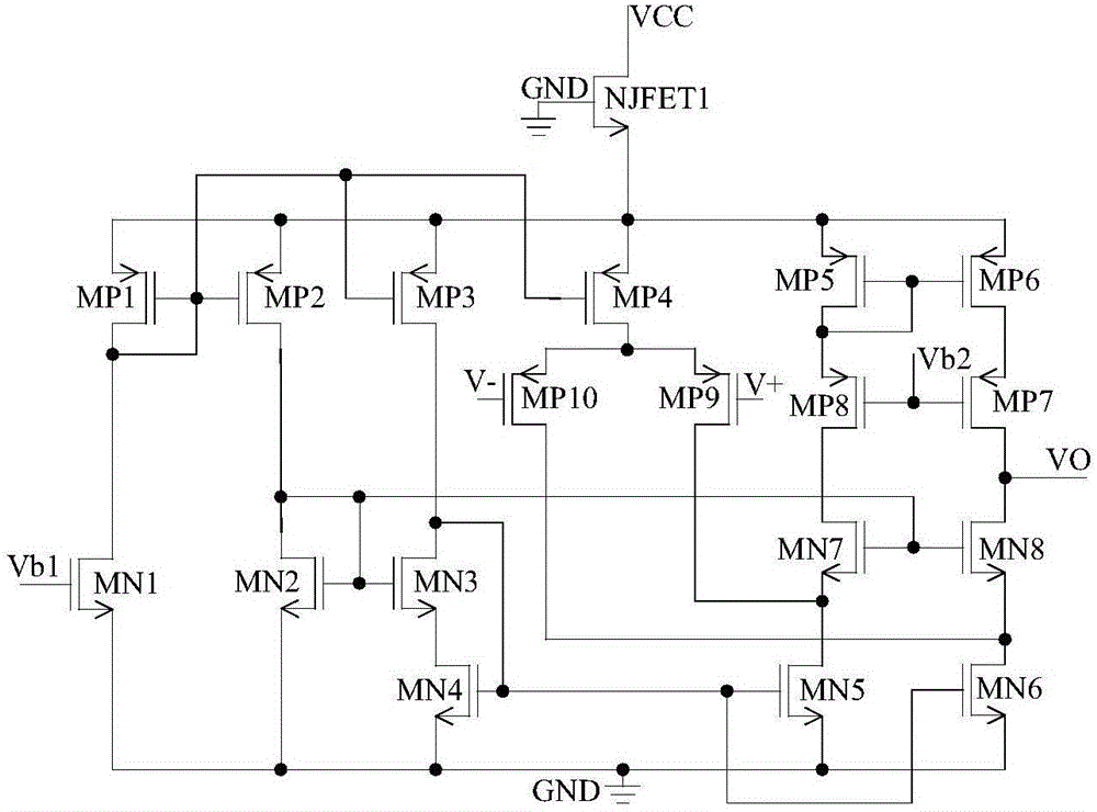 Self-powered circuit applied to switching circuit