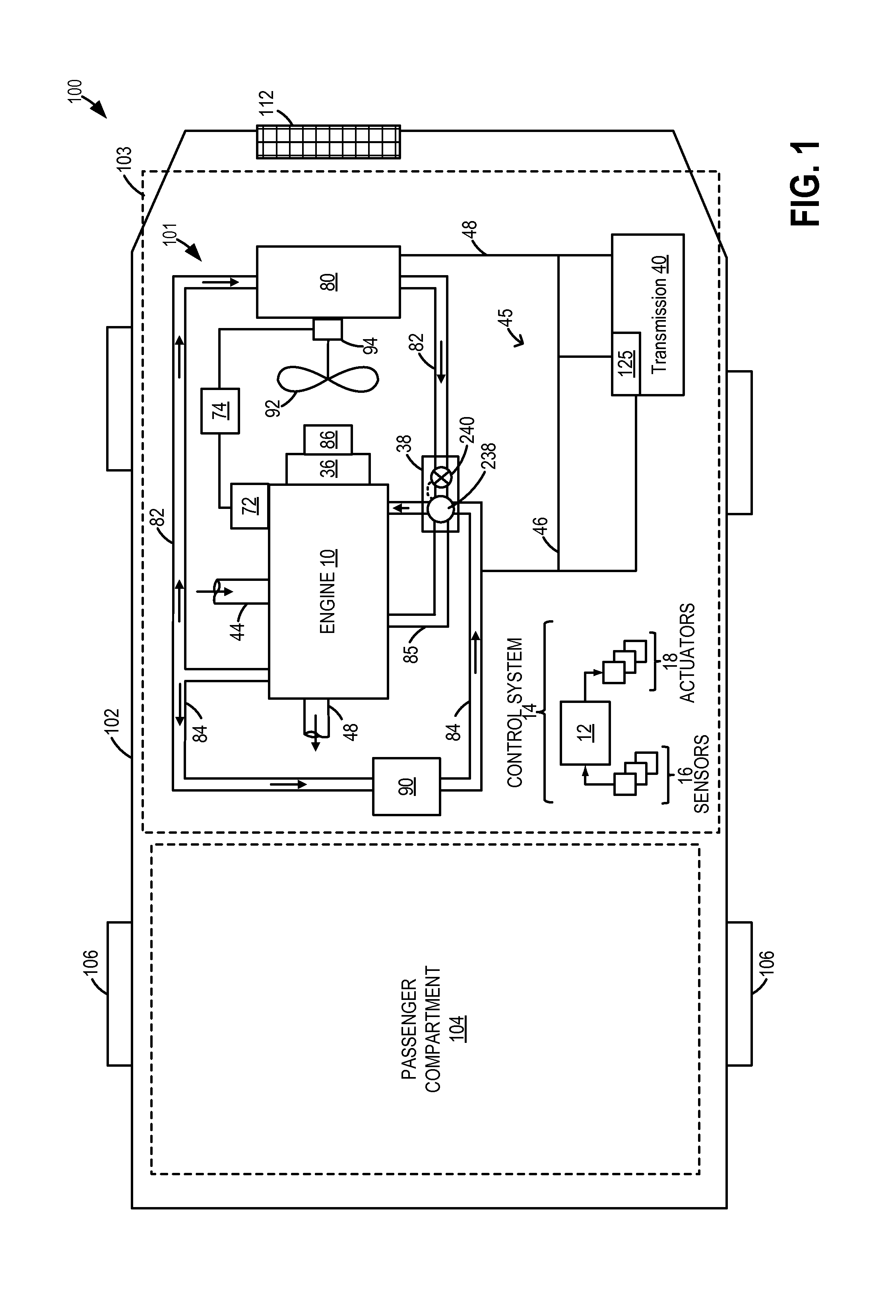 Method and system for engine cooling system control