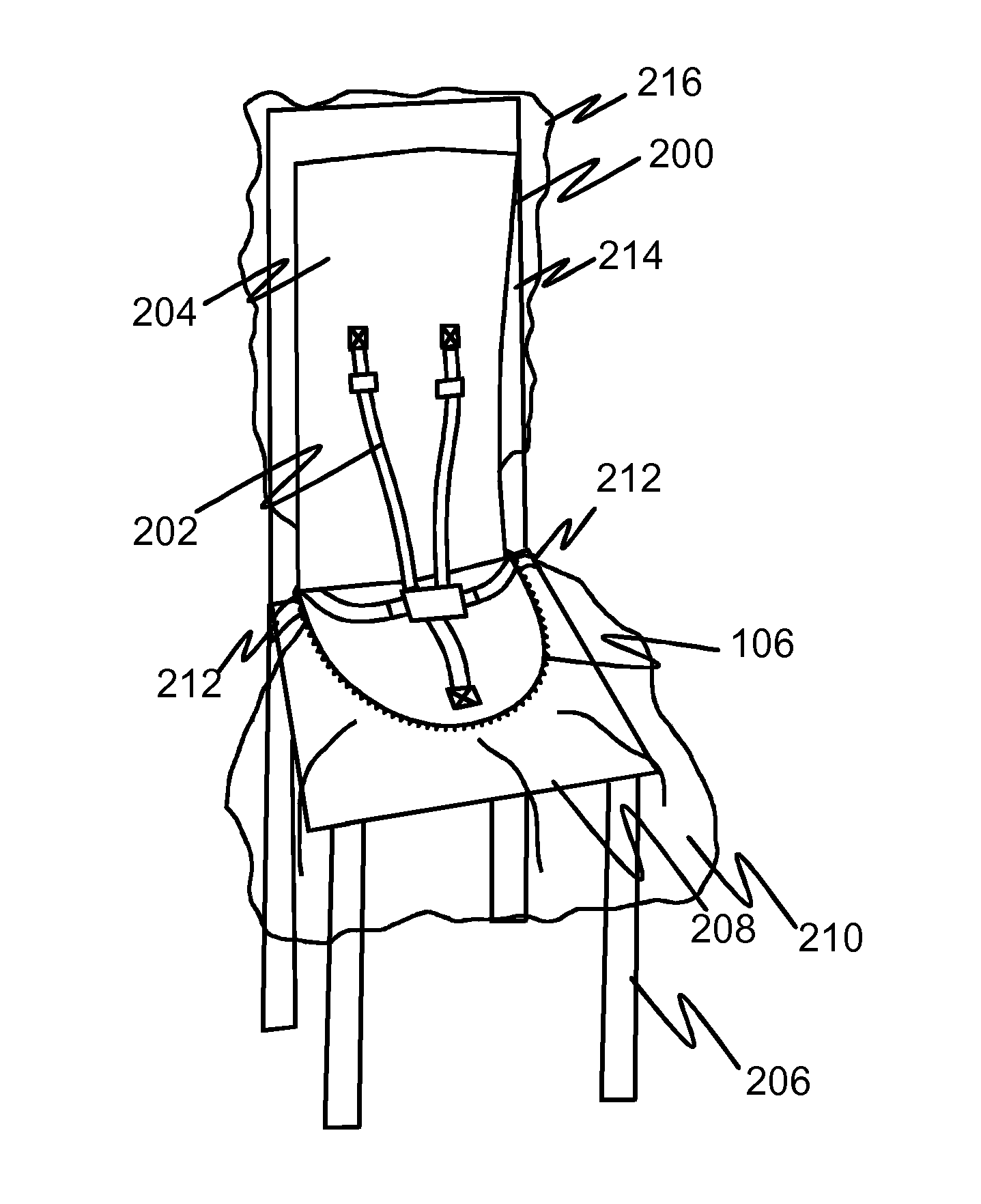 An arrangement convertible into baby care items