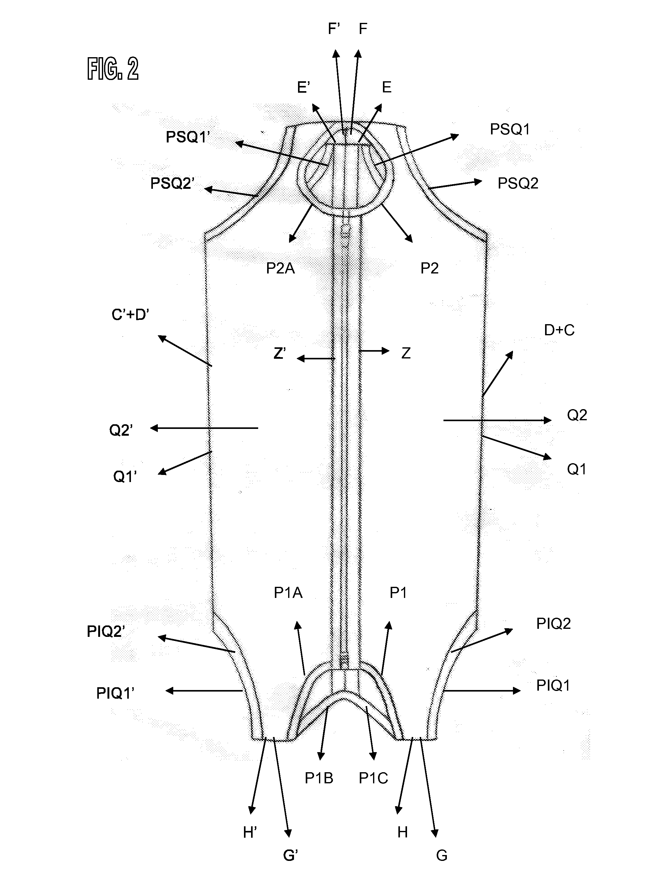 Structural arrangement for post-surgery garment for domestic animals and the like