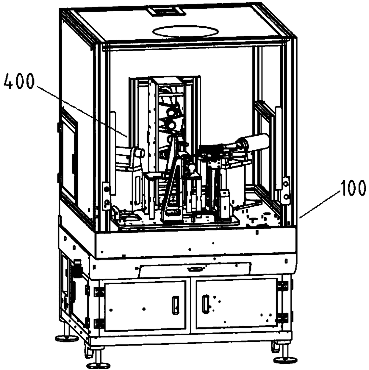 Alignment machine for laser level meter