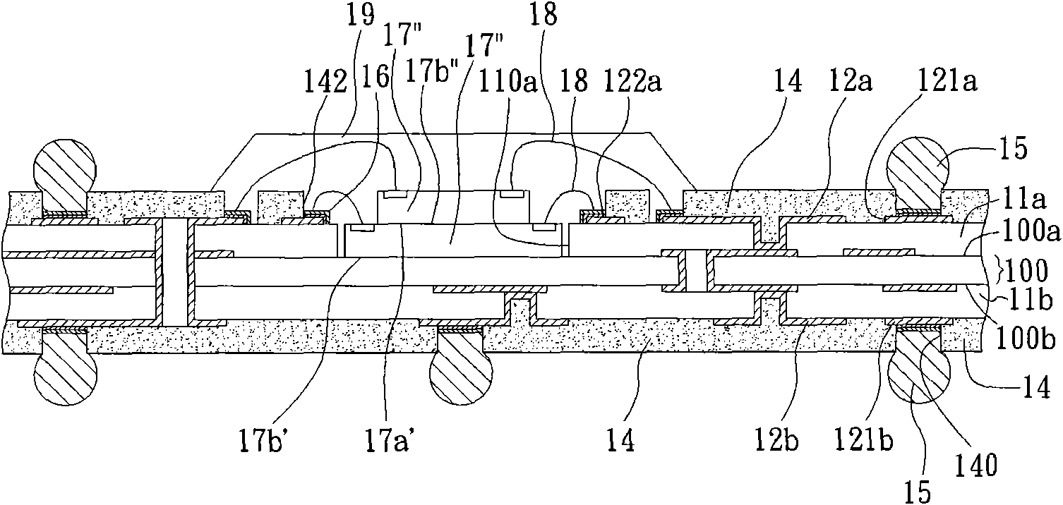 Circuit board with conductive structure