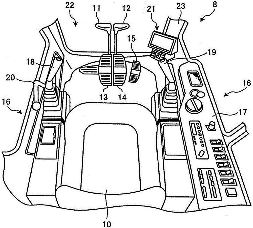 Display device and display method for work vehicle