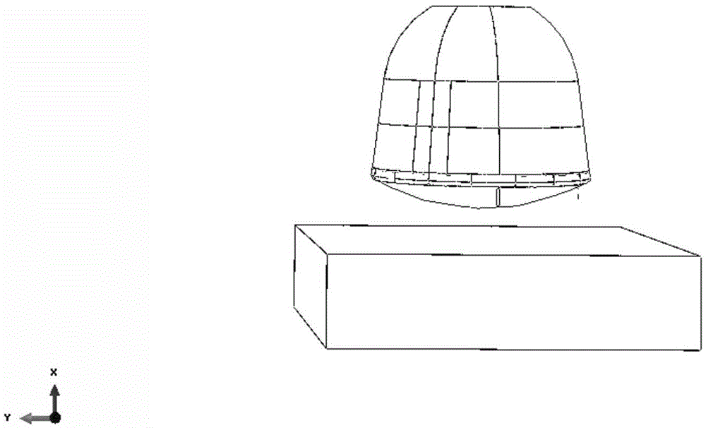 Parameterization simulation method of returner soft landing dynamics