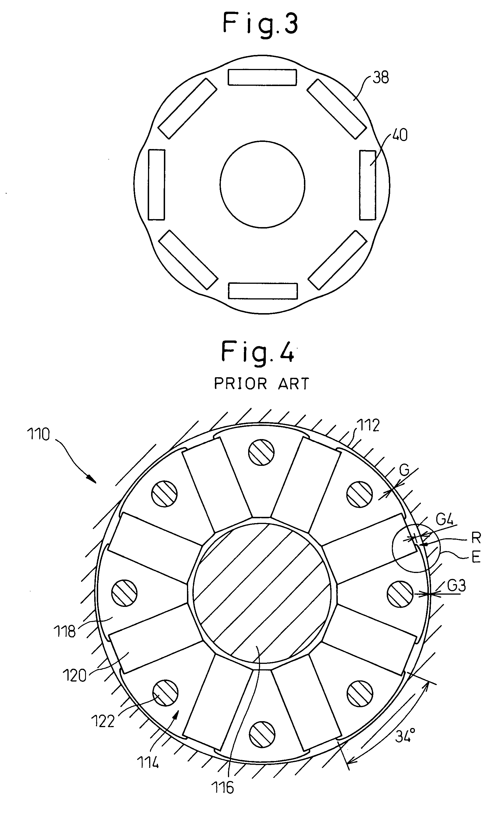 Permanent magnetic synchronous electrical motor