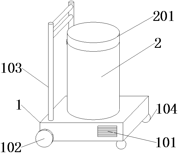 Fresh-keeping barrel for storing milk